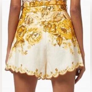 NWOT - Zimmermann Ariane linen shorts size AUS 1